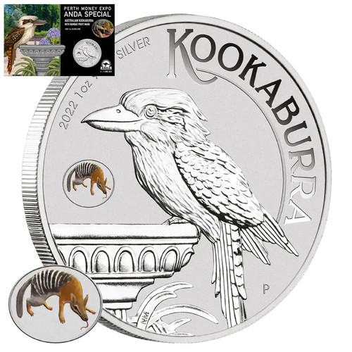 Moneta argento kookaburra - argento,