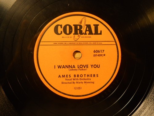 Ames brothers wanna - wanna, love