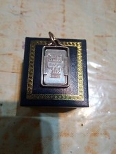 Lingotto Argento Credito Suisse 10 g. 999 ,Ma Col Gancio E Là Cornice Pesa 16,50
