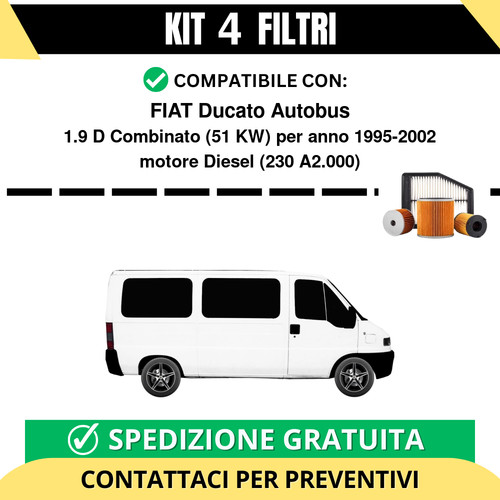 Kit filtri tagliando per - kit,