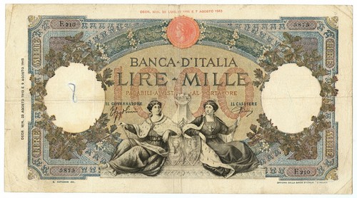 1000 lire capranesi - 1000,