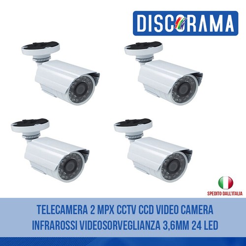 Telecamera mpx cctv ccd - telecamera,
