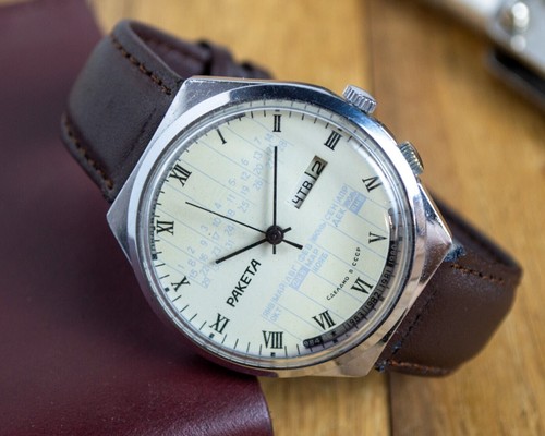 Reloj vintage raketa para - raketa,
