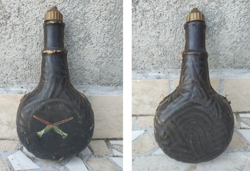 Antica fiaschetta per polvere