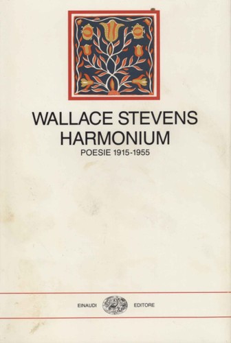 Harmonium wallace stevens - -,