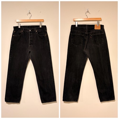 Pantalone denim jeans nero