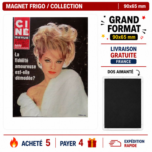 Magnet virna lisi - magnet,