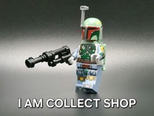 LEGO STAR WARS MINIFIG MINIFIGURES BOBA FETT sw1274 AVEC ARME JET PACK (NEUF)