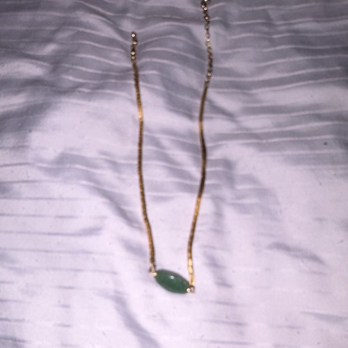 Collana catena tono oro con