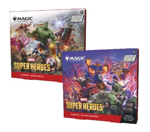Magic marvel set scene box - magic,
