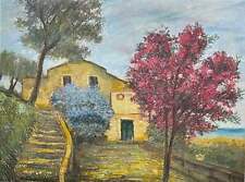 Casa della meridiana Michele Cascella Opera Acquaforte Acquatinta su Carta 86x65