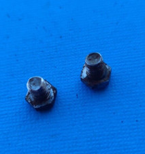 COPPIA VITI FISSAGGIO PUNTALE CLIP PER CAMPAGNOLO RECORD ACCIAIO