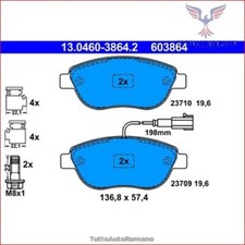 603864 kit pastiglie pattini - pastiglie,