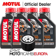 KIT PER TAGLIANDO DUCATI DIAVEL 1200 DAL 2011 AL 2016 MOTUL+HIFLO/CHAMPION