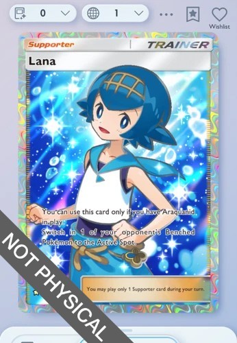 Pokemon tcg pocket lana full - tcg,