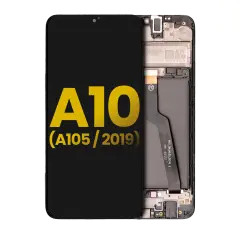 Lcd assembly with - frame, for