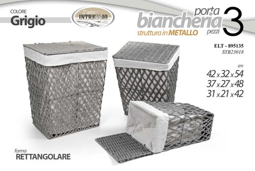 Set ceste porta biancheria - porta,
