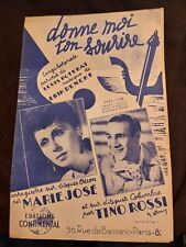 Spartito Donne Moi Ton Sorriso