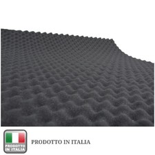 Pannello Spugna Fonoassorbente Insonorizzante Adesivo Bugnato Made in Italy