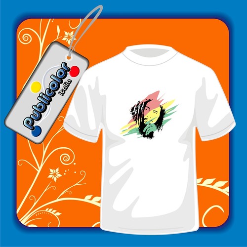 Shirt bob marley 3 - 3, by