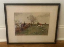 GD ROWLANDSON antico dipinto