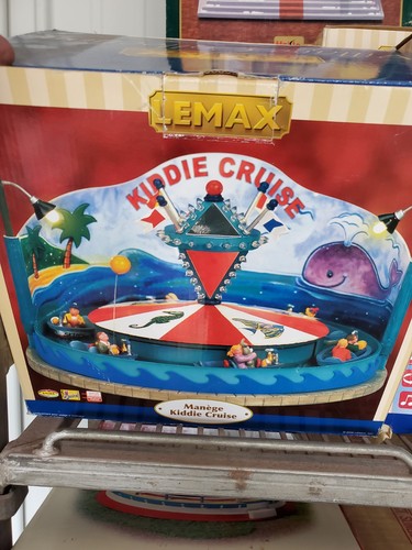 Lemax kiddie cruise ride 64490 - kiddie,