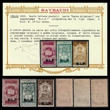 1922 Italia Regno B.L.P. Non