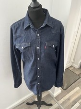 Camicia western Levi's blu