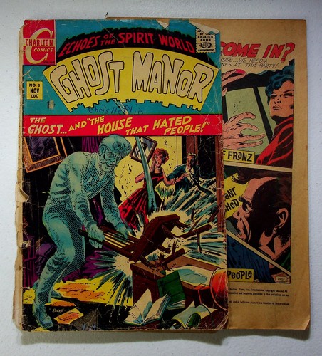 Ghost manor charlton comics - manor,