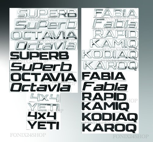 Logo emblema lettere - lettere, adesive