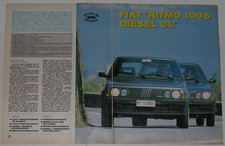 Test Drive Prova 1985 FIAT RITMO 100 S / RITMO DIESEL CL