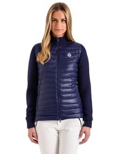 Giacca in maglia da donna blu