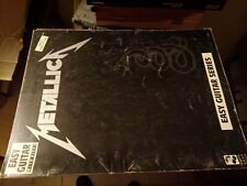 Metallica Easy Guitar Series libro di canzoni per chitarra spartiti chitarra