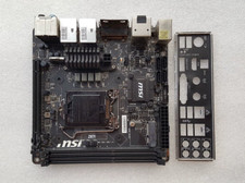 Per scheda madre MSI Z87I Z87 LGA1150 DDR3 16G DVI+DP+HDMI M-ITX testata ok