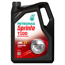 Olio Motore Moto Miscela Scooter 2 Tempi Minerale PETRONAS Sprinta T100 5L