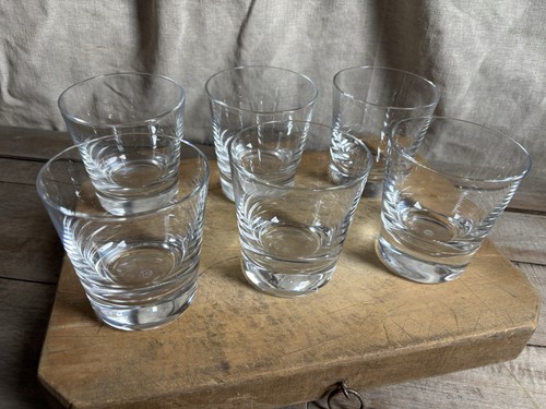 Verres eau cristal de - à,