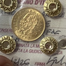 MONETA ORO REGNO D'ITALIA 5