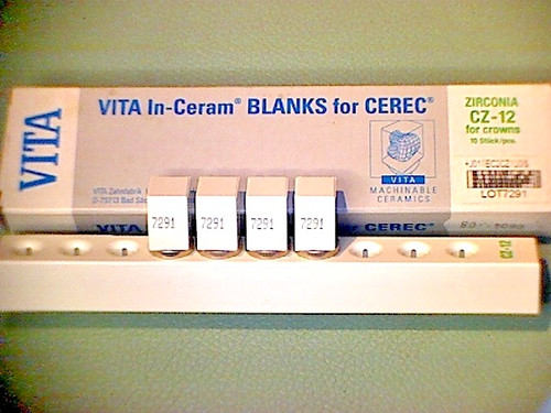 Vita ceram blanks - vita, in-ceram