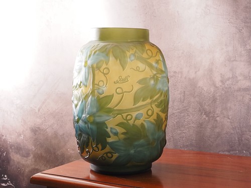 Stile liberty vaso vetro - liberty, –