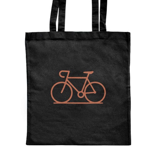 Borsa shopper bicycle - 'bicycle, symbol