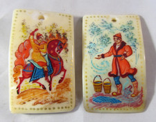 DUE PIASTRELLE DI MADREPERLA