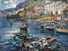 quadro olio su tela Marino Faliero 1948