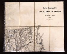 1876 CAIRATE VARESE LAGO MAGGIORE CARTA TOPOGRAFICA CARTINA CL1