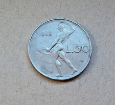 1955 50 LIRE VULCANO