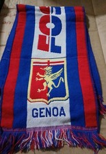 Genoa  Calcio Fossa Dei Grifoni Sciarpa Ultras 