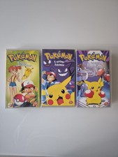 Lotto 3 VHS Pokémon -