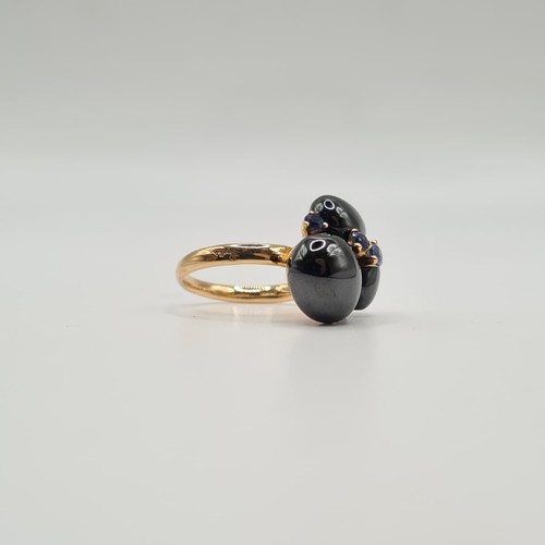 Bague modèle capri jaune - bague, or