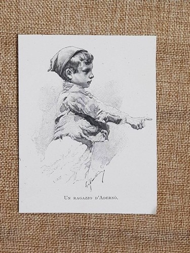 Sicilia nel 1897 ragazzo - sicilia,