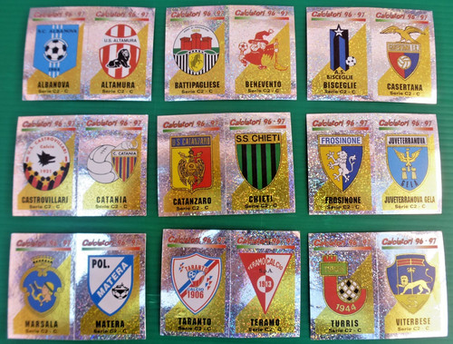 Lotto figurine calciatori - lotto,