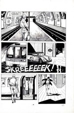 GIAN LUIGI COPPOLA - Tavola originale Dylan Dog n. 83  "Doktor Terror " p.45